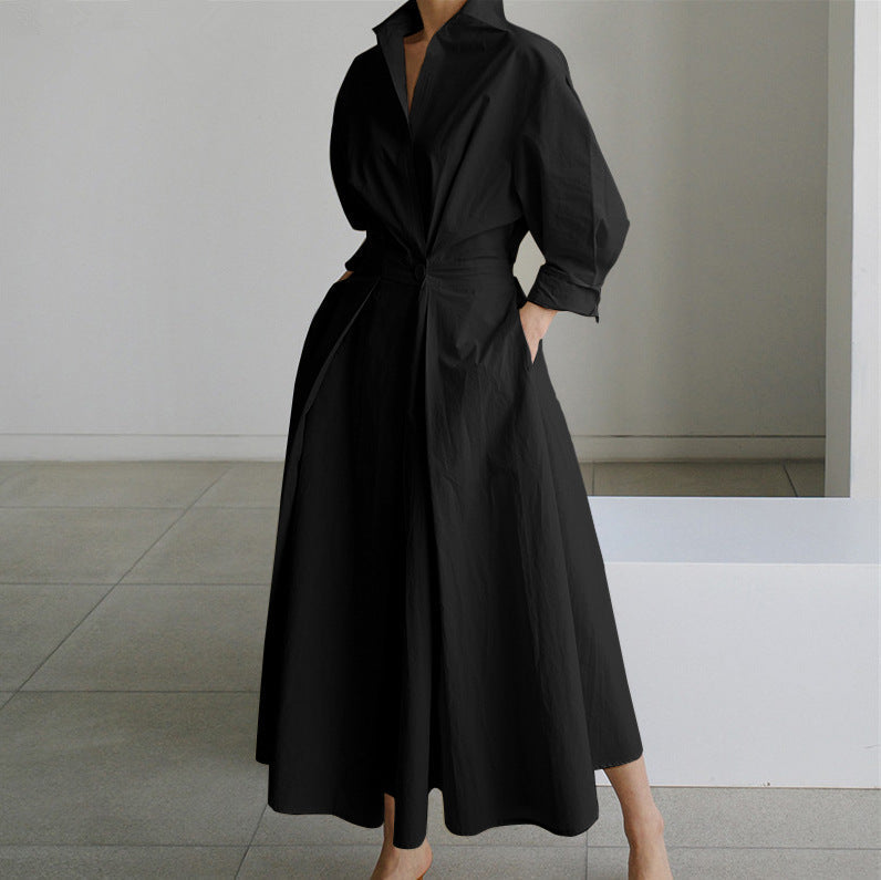 Variant image for Madison | Langarmkleid für Frauen - Elegantes Kleid für Alltag und besondere Anlässe-7