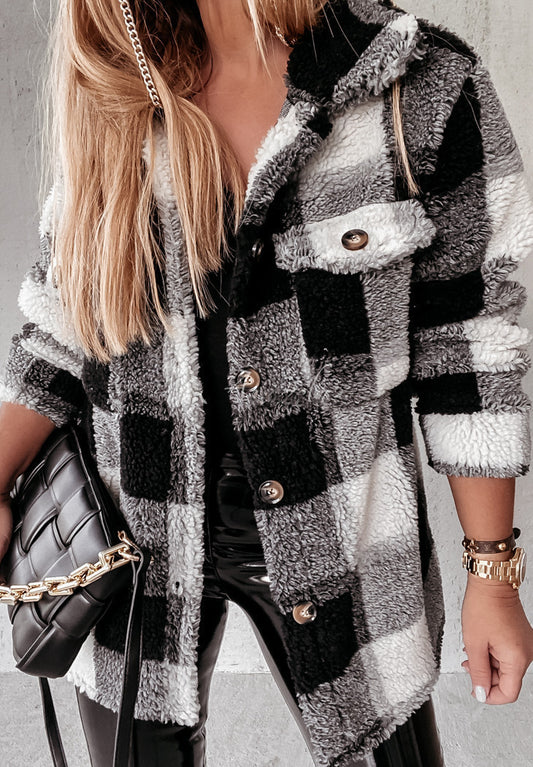 Warme Holzfällerjacke für Damen