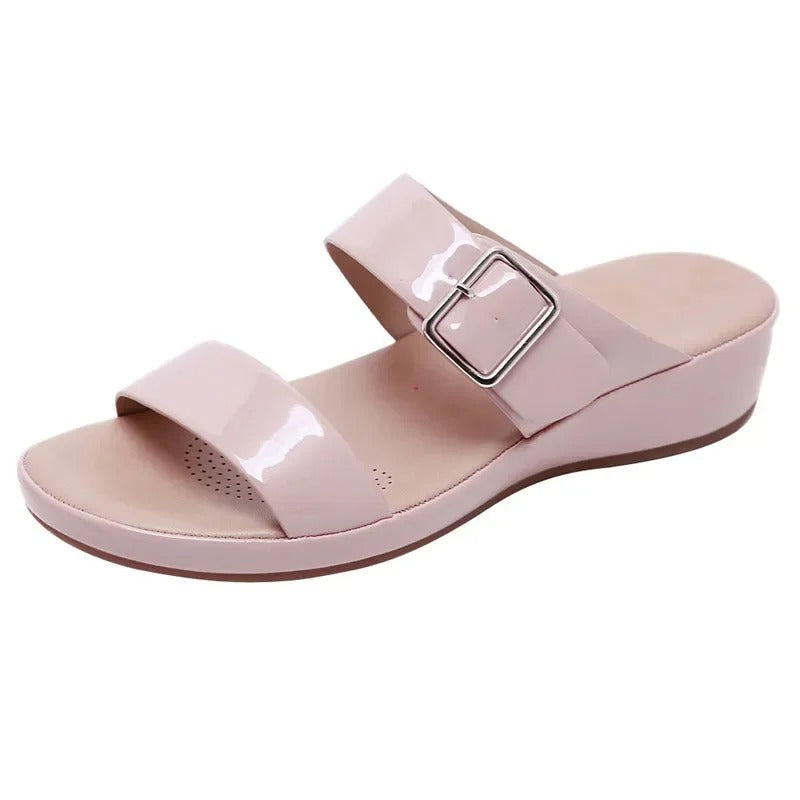 Variant image for Hildegard | Elegante Keilabsatz-Sandalen für Damen, Komfortable Sommerschuhe-8