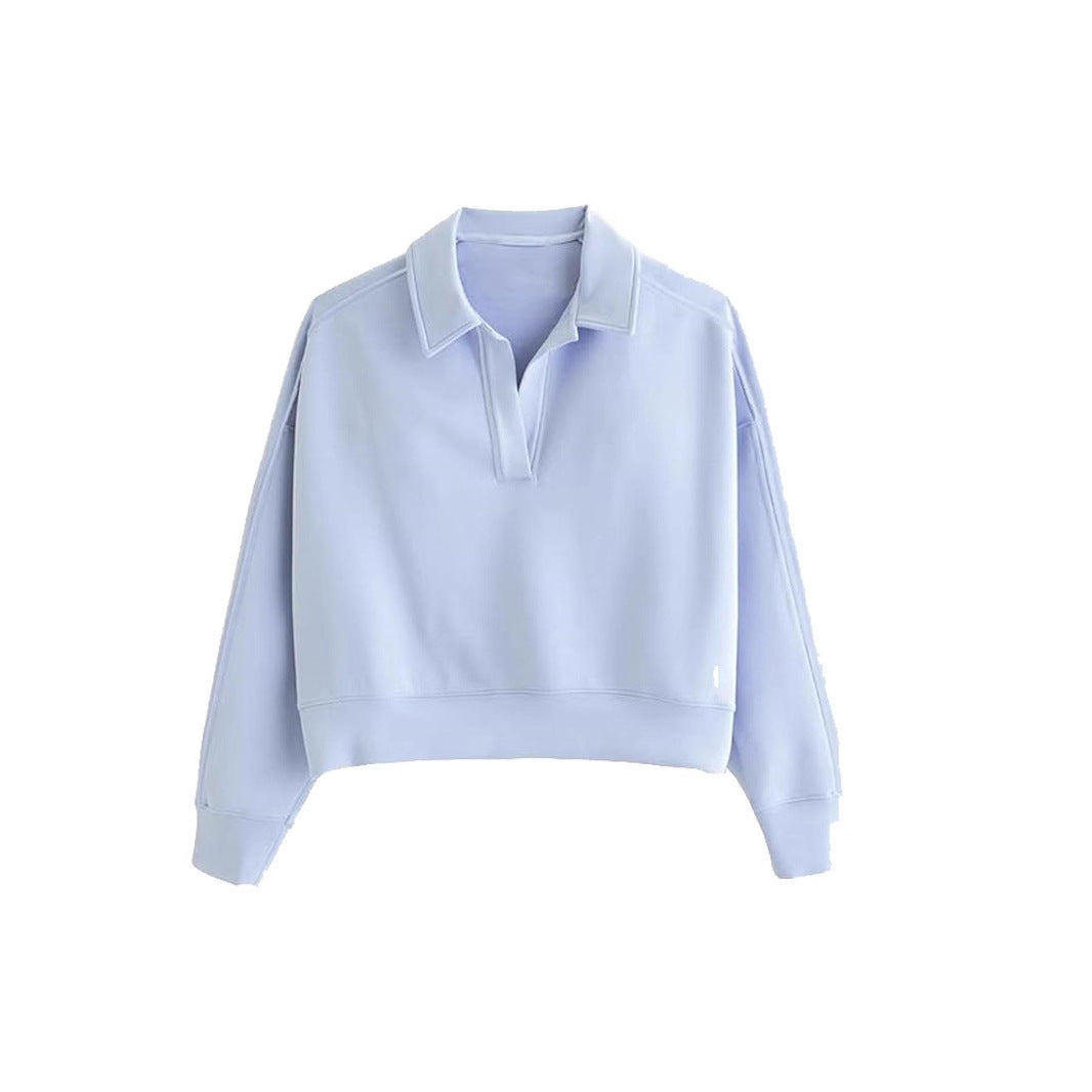 Damen Pullover mit Kragen 4