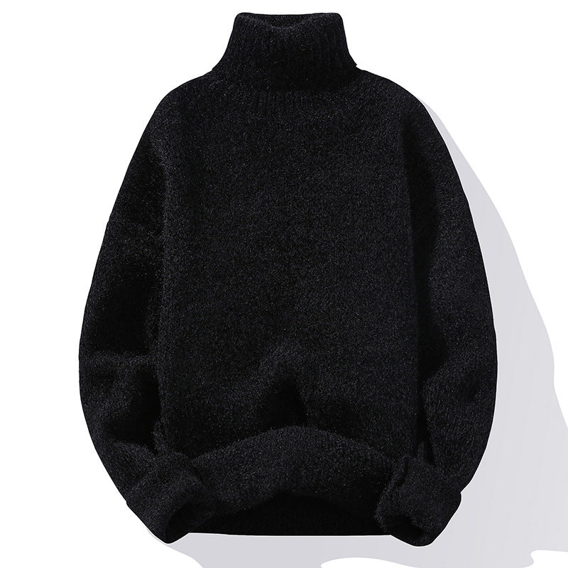 Herren Rollkragenpullover Strick 4