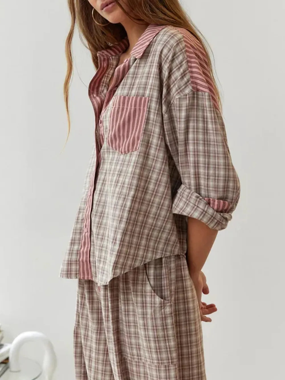 Victoria | Set pigiama elegante 2 pezzi per donna