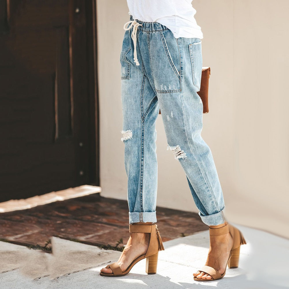 Anna | Comfortable Pants for Women with Elastic Waistband