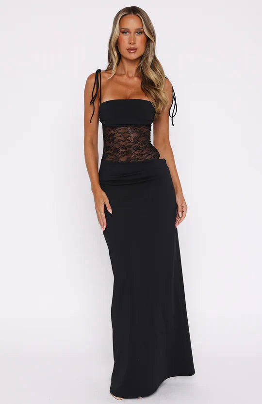 Sophia Maxikleid | Elegantes Sommerkleid Lang mit Spitze für Damen 6