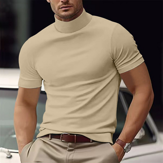 Alvi | Trendiges Rollkragen-T-Shirt für Männer
