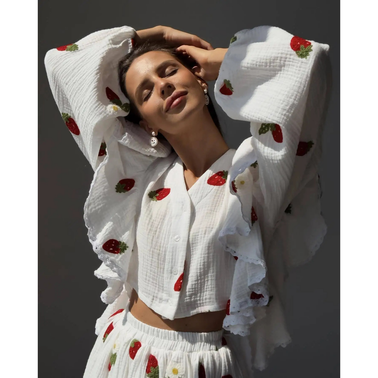 Beatrix | Damen Sommerkleid mit V-Ausschnitt