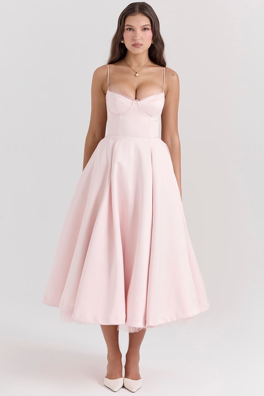 Elif | Stilvoll Satin Abendkleid für Frauen