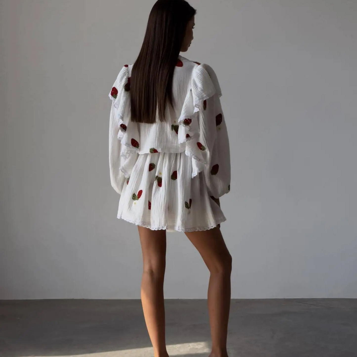 Beatrix | Damen Sommerkleid mit V-Ausschnitt