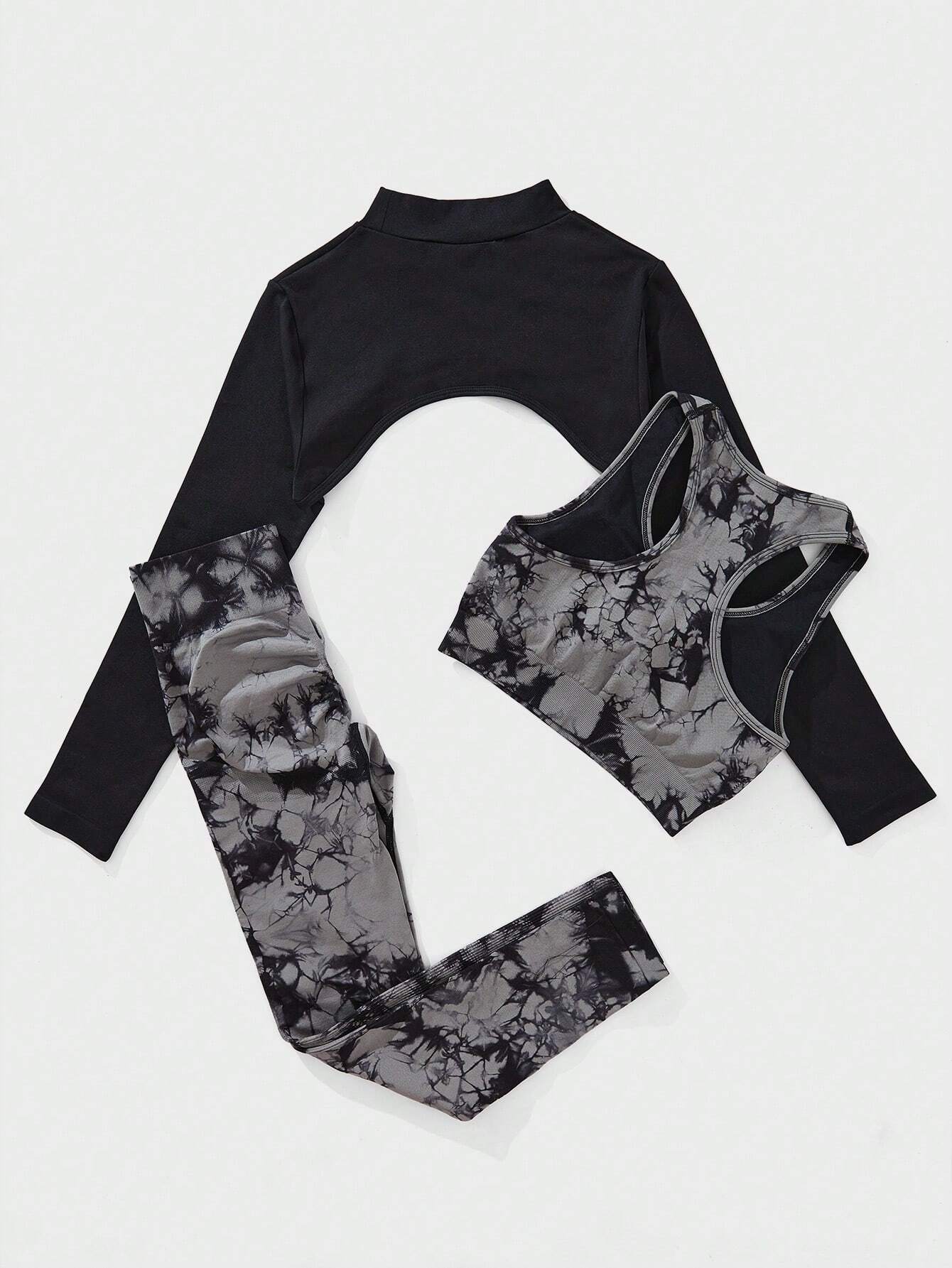 Beatrix | 3-piece Tie Dye Set for Women - Top, Shorts, Skirt