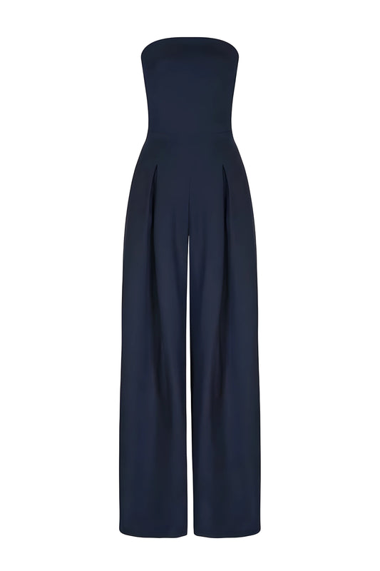 Emilie | Eleganter Jumpsuit für Damen zur Hochzeit, Trägerlos und Figurbetont 3