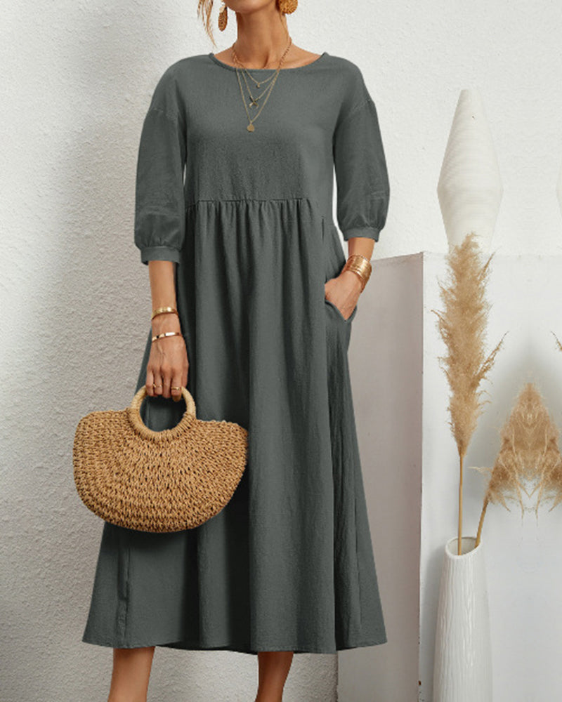 Variant image for Antonia | Festliches Midikleid für Damen, Elegantes Kleid für jeden Anlass-1