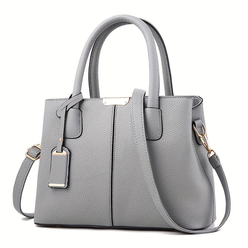 Anna | Geräumige Vegane Lederhandtasche für Damen