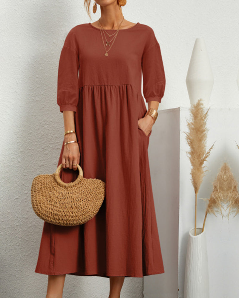 Variant image for Antonia | Festliches Midikleid für Damen, Elegantes Kleid für jeden Anlass-51