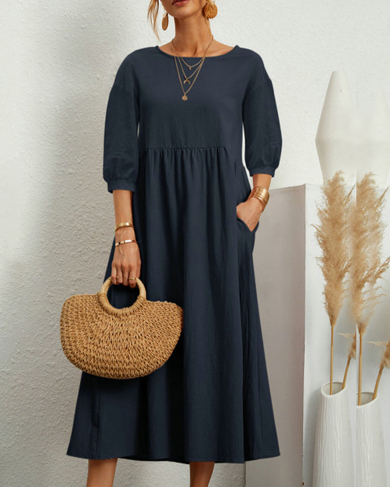 Variant image for Antonia | Festliches Midikleid für Damen, Elegantes Kleid für jeden Anlass-21