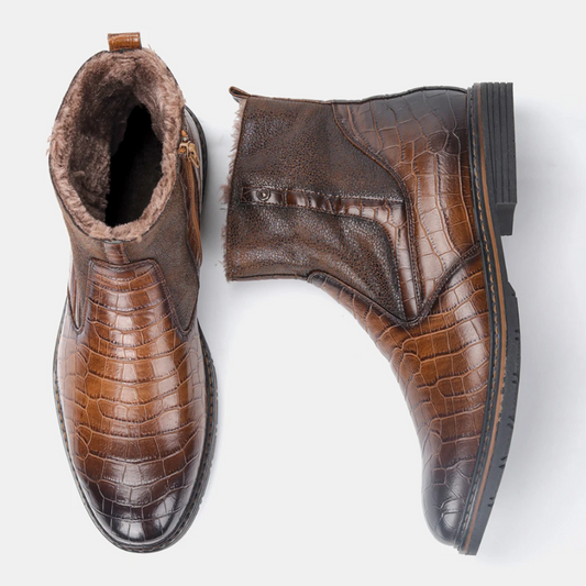 Max | Warme Lederstiefel für Herren