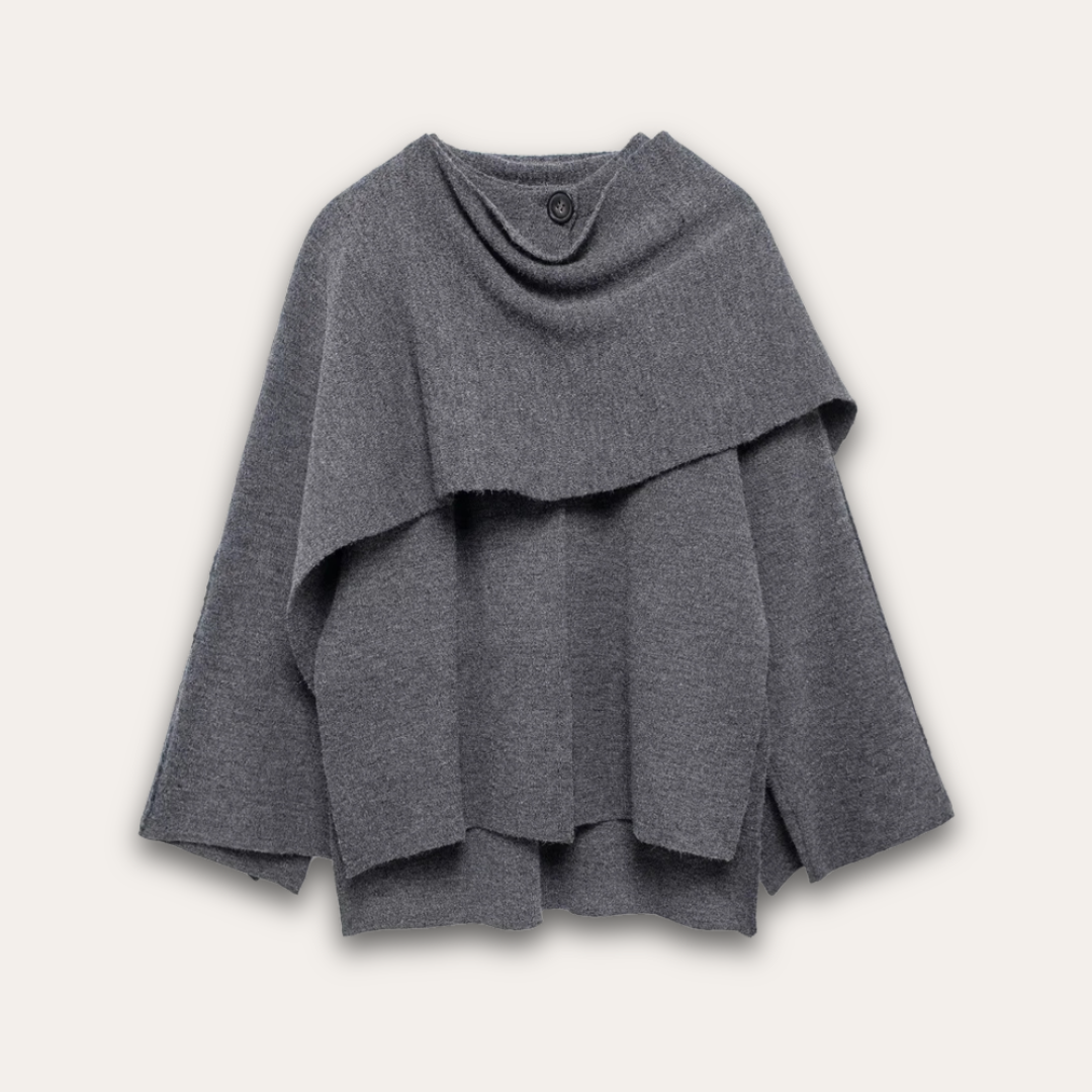 Alvi | Stilvoll Poncho-Pullover für Frauen