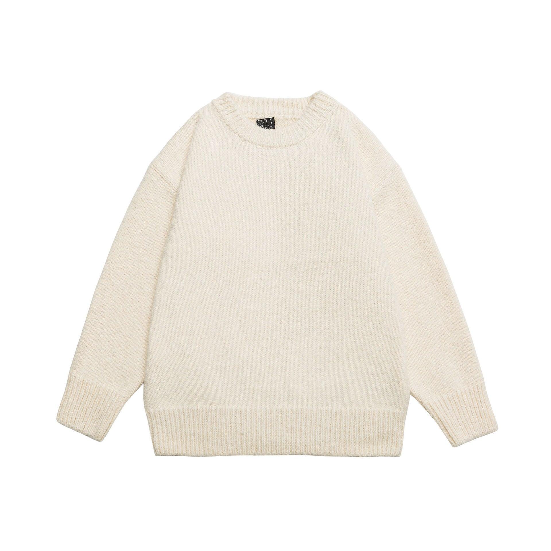 Klassischer Herren Wollpullover mit Rundhalsausschnitt – Weiches, Warmes Material für Herbst und Winter, Vielseitig Kombinierbar 3