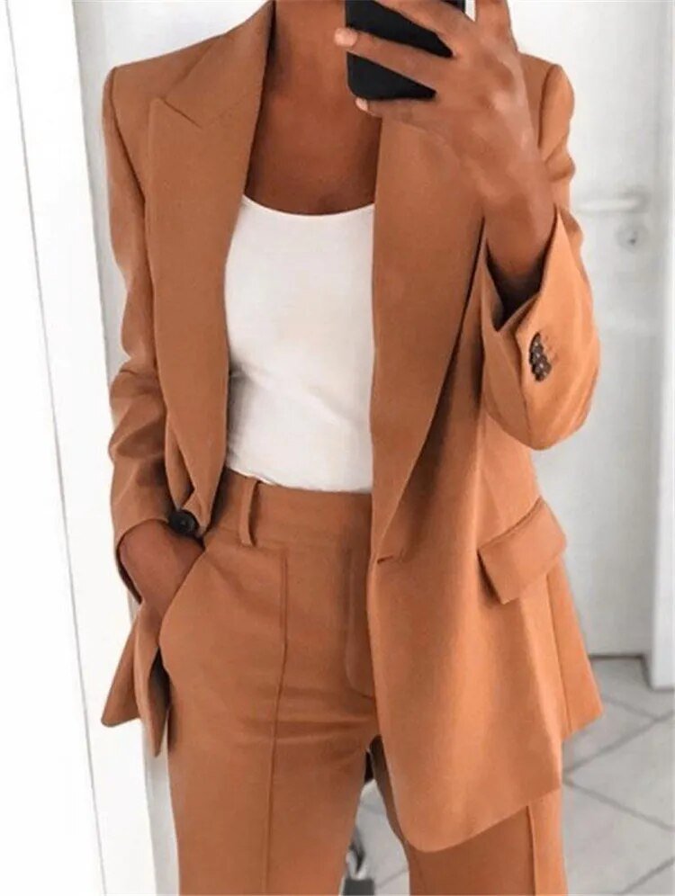 Jennifer | Elegantes Blazer-Set für Frauen, 2-teilig, zeitlos und modern