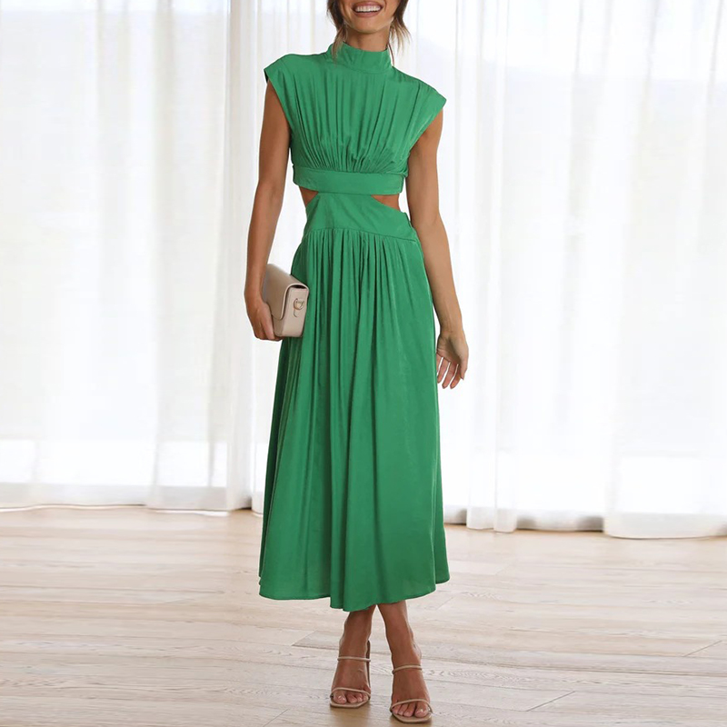 Variant image for Juli | Elegantes Sommer Maxikleid für Damen, Lange Kleider mit Hoher Taille-13