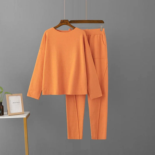 2-teiliger Strick Set Damen
