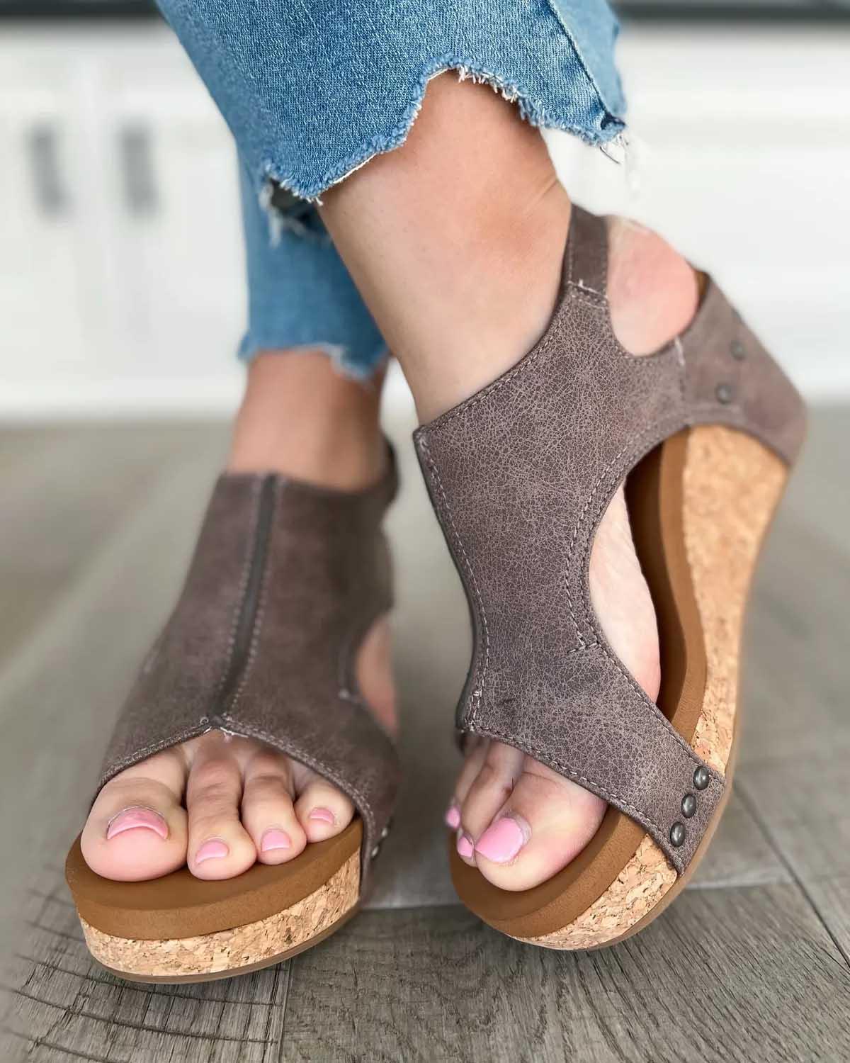 Olivia | Bequeme Freizeit sandalen für Frauen