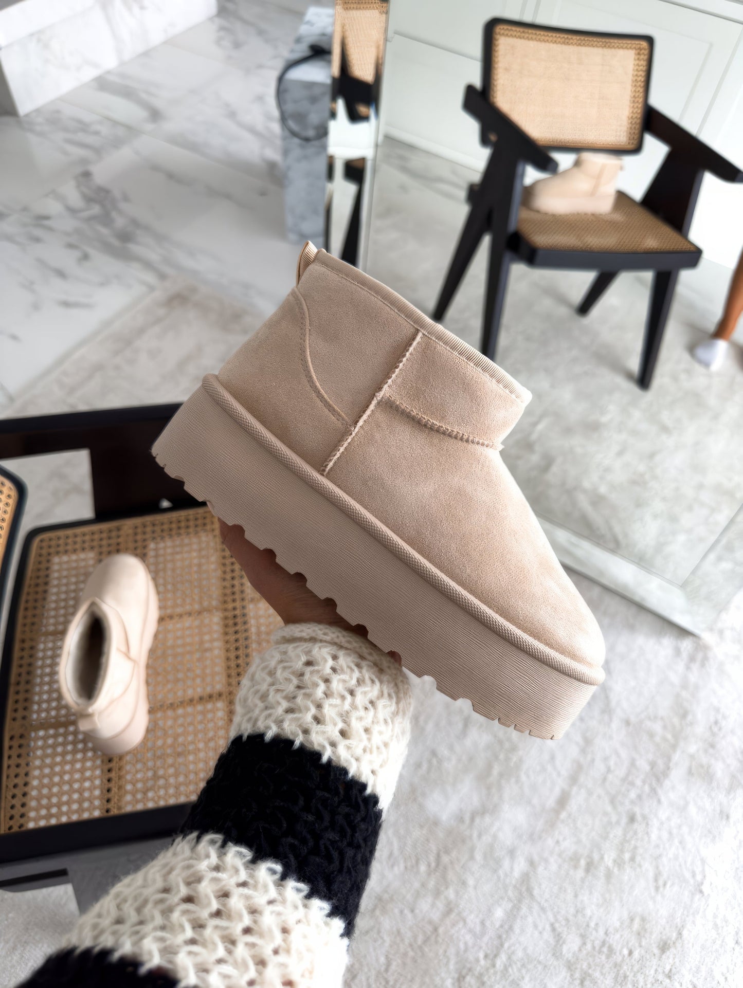 Variant image for Maria | Winter Stiefel Damen mit Weicher Wollfütterung-8