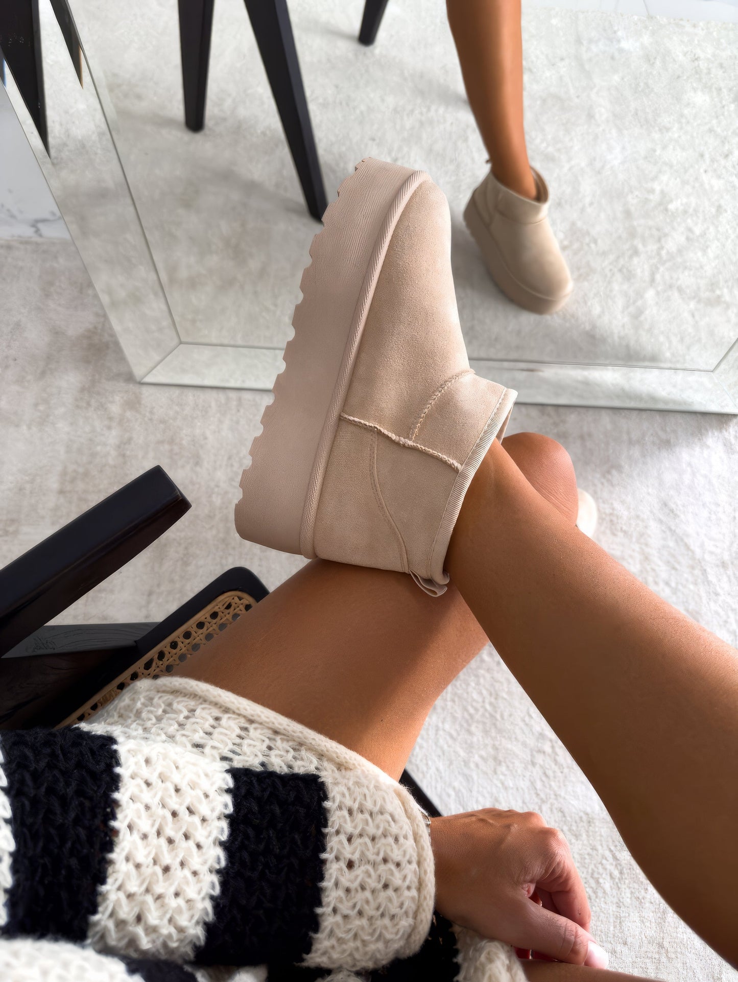 Maria | Winter Stiefel Damen mit Weicher Wollfütterung