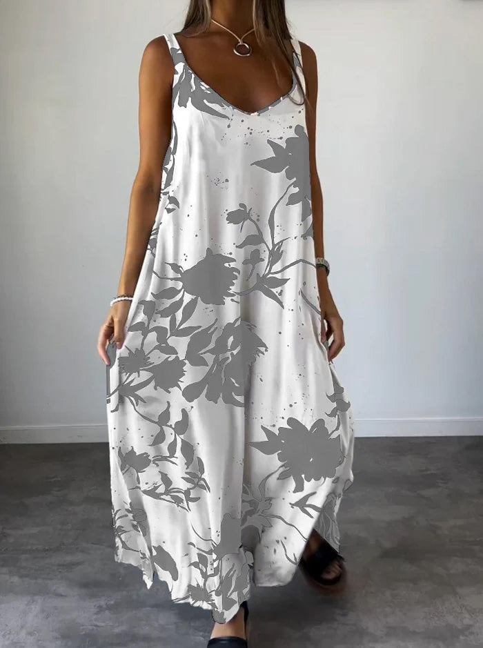 Variant image for Beatrix | Elegantes Damenkleid mit Druck für Sommerveranstaltungen-37