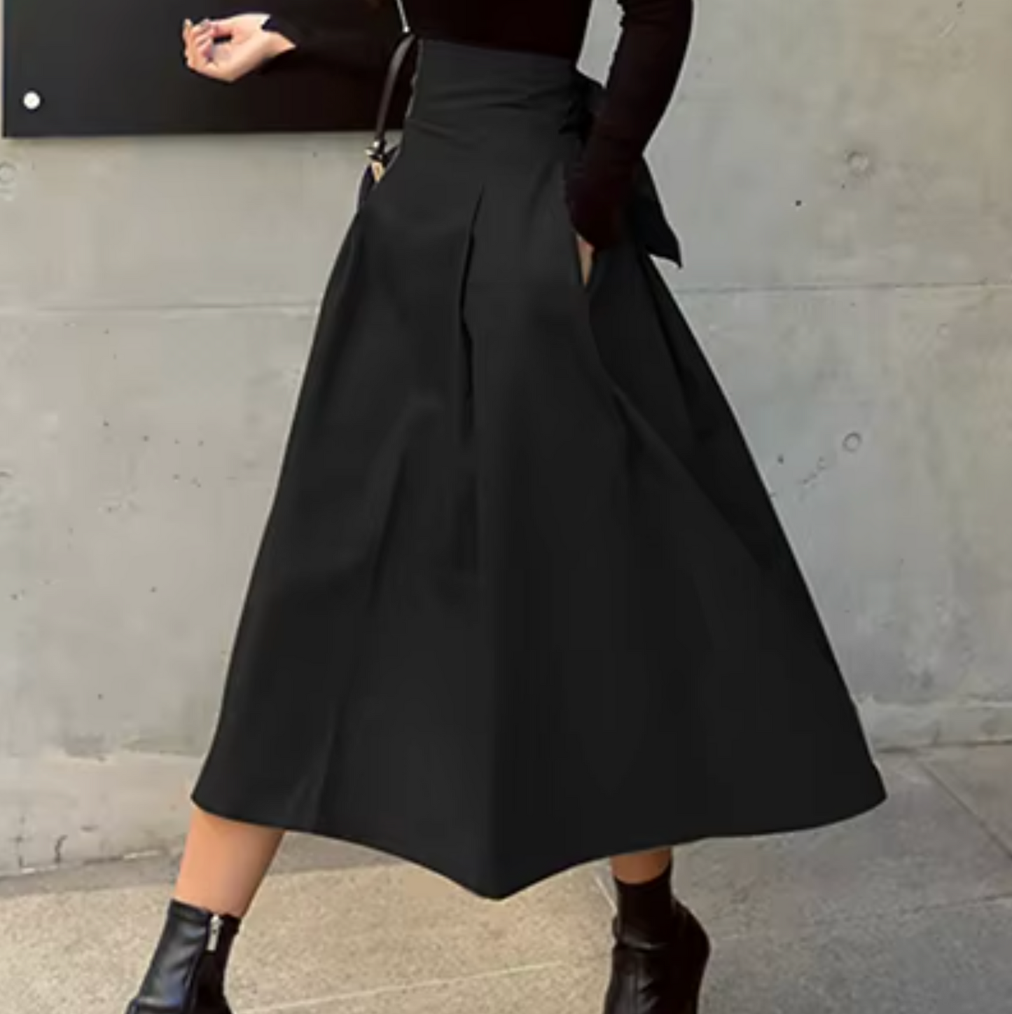 Variant image for Margarete | Eleganter Maxi Rock mit Schleifendetails für Damen-5
