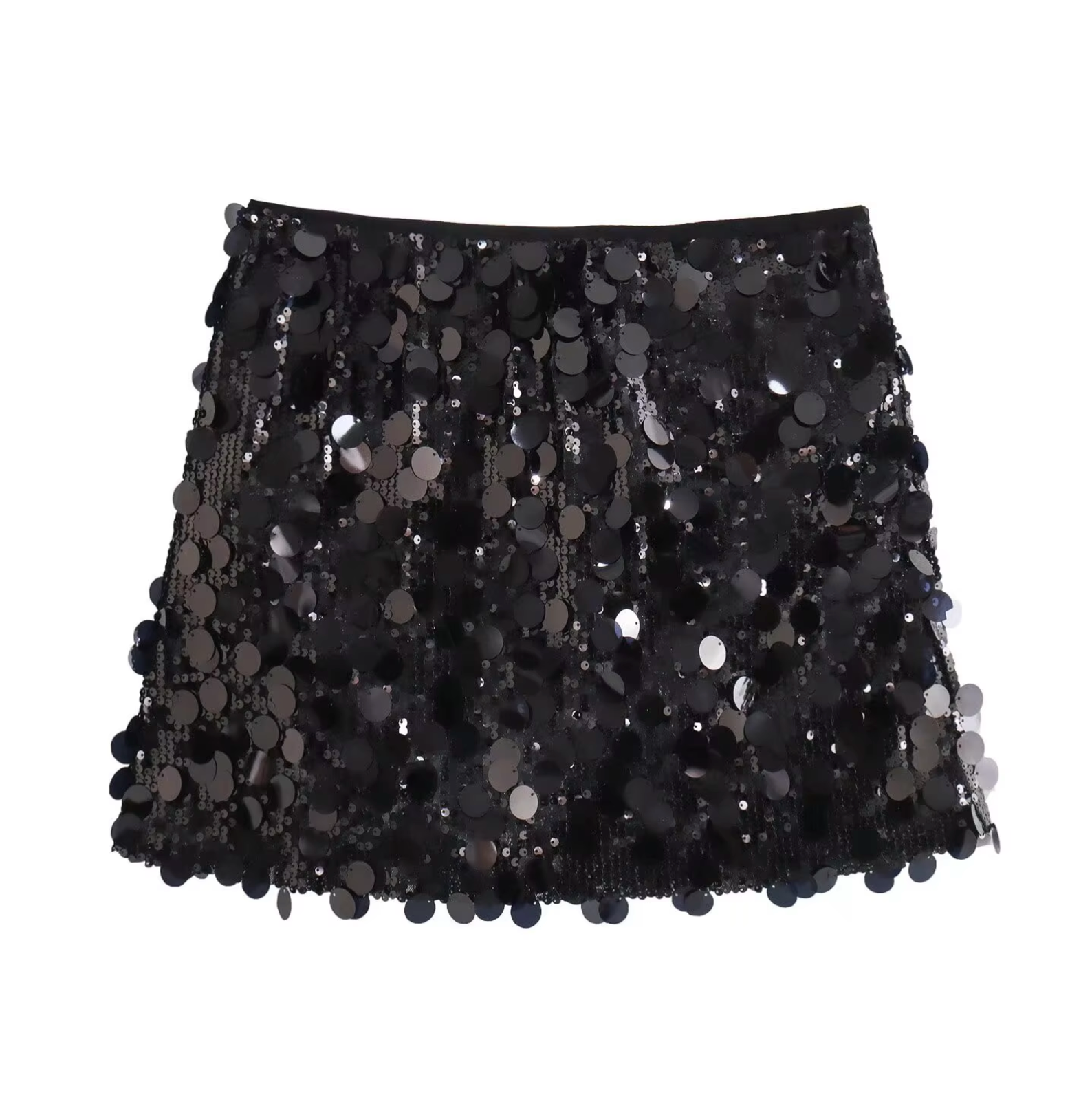 Variant image for Jacinda | Glamouröser Minirock mit Pailletten für Damen-5