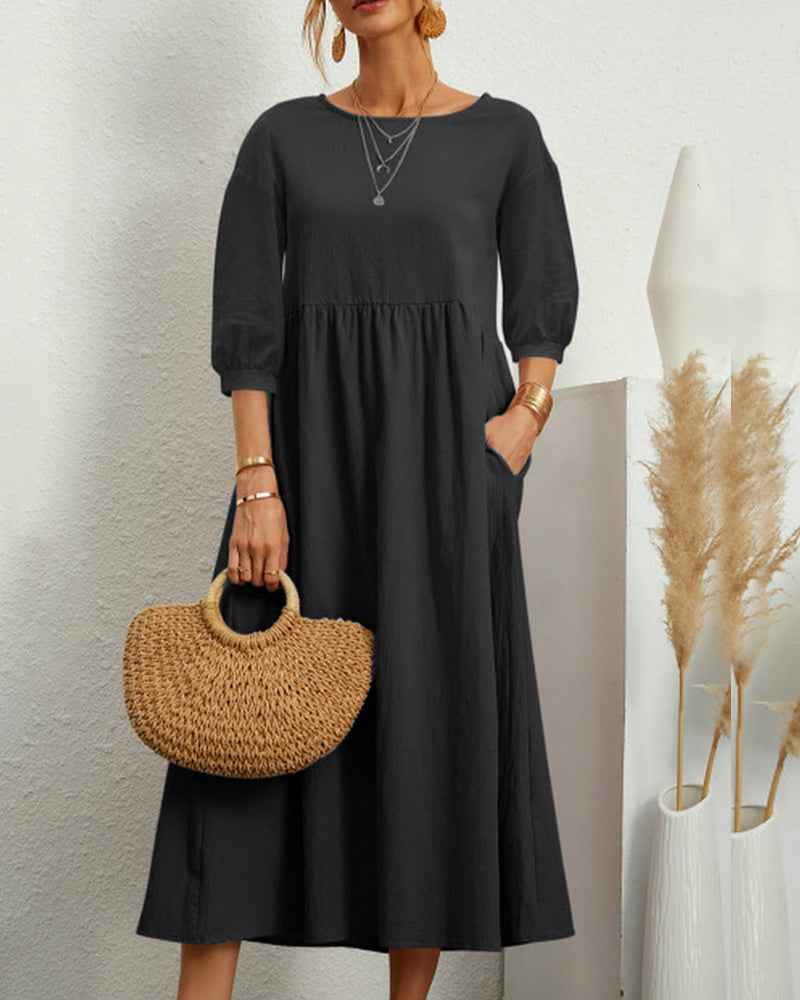 Variant image for Antonia | Festliches Midikleid für Damen, Elegantes Kleid für jeden Anlass-26