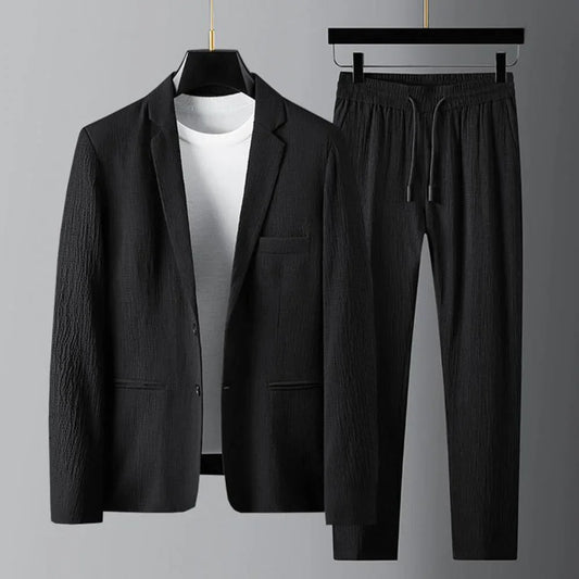 Max | Blazer und Kordelzughosen Set für Herren