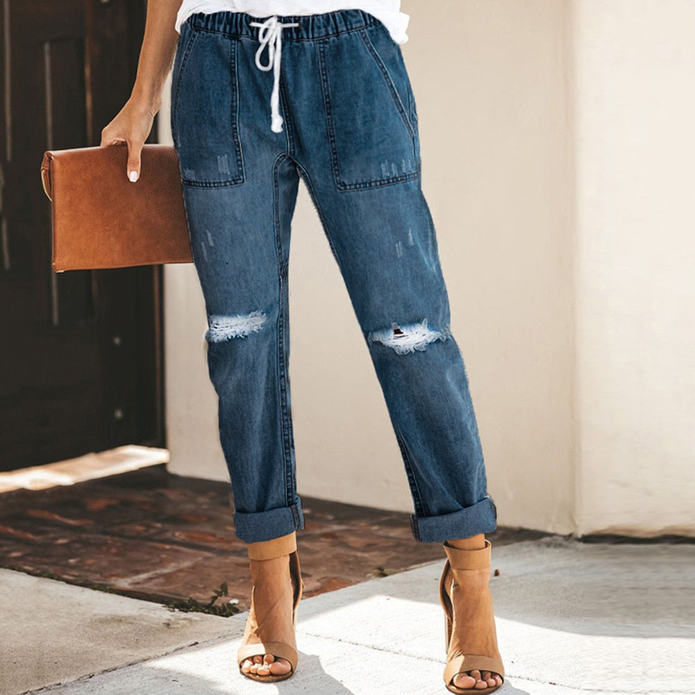 Anna | Comfortable Pants for Women with Elastic Waistband