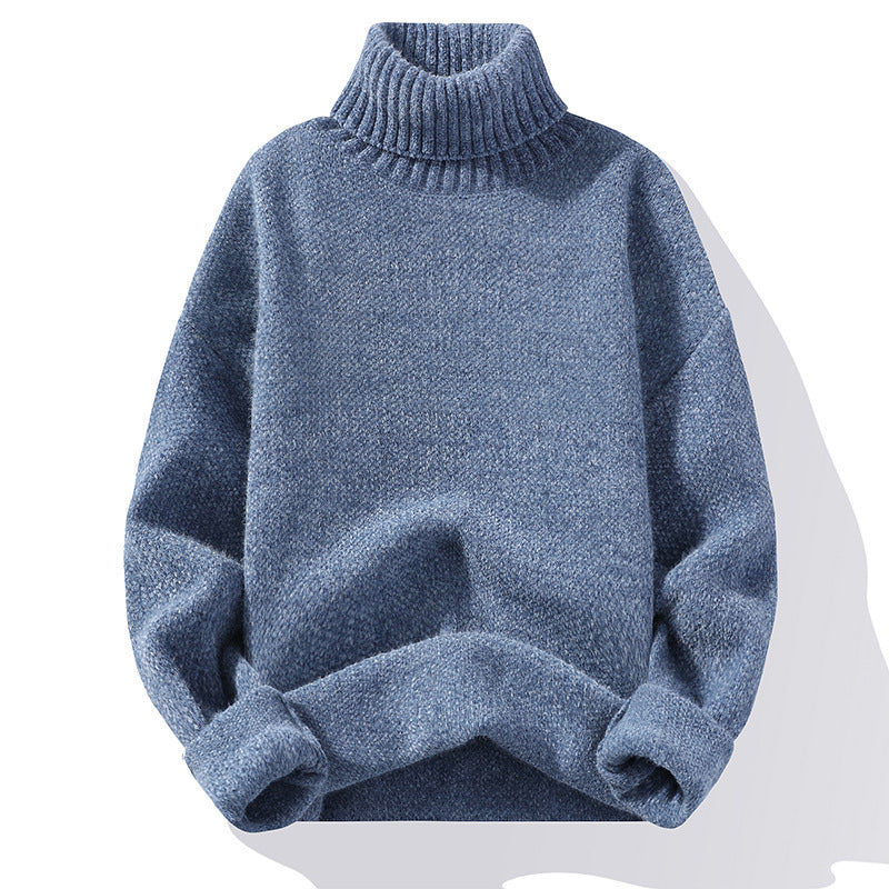 Herren Rollkragenpullover Strick 8
