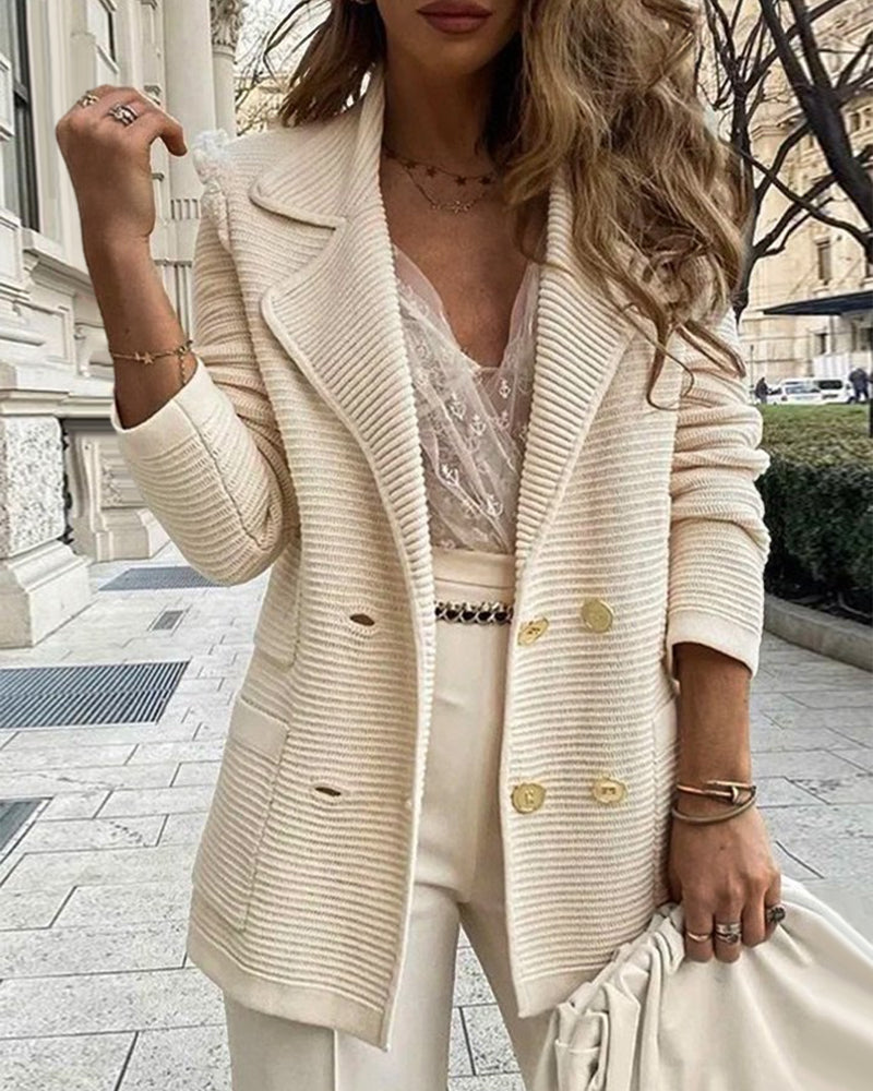 Beatrix | Eleganter Blazer mit Doppelter Knopfleiste für Damen