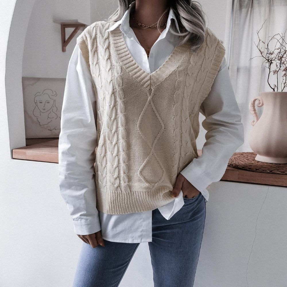 Vielseitige Pullover Damen ohne Ärmel