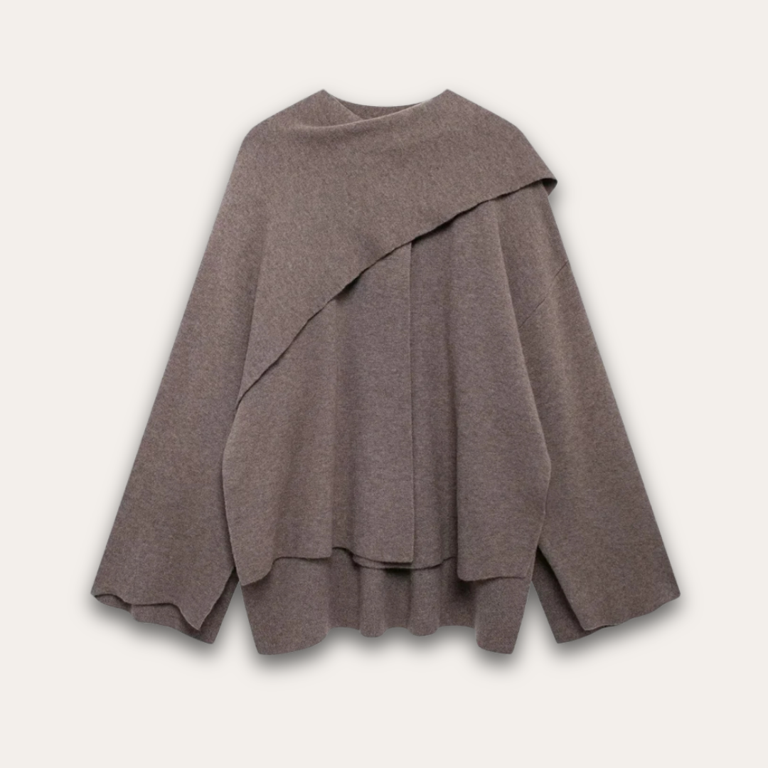 Alvi | Stilvoll Poncho-Pullover für Frauen