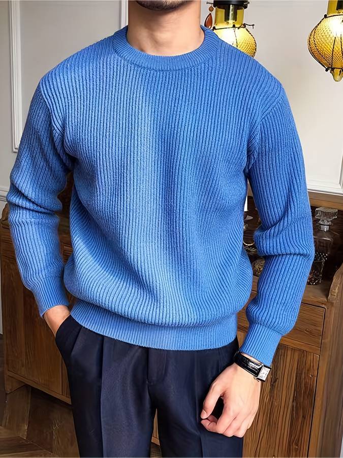 Wesley | Bequemer warmer Pullover für Männer