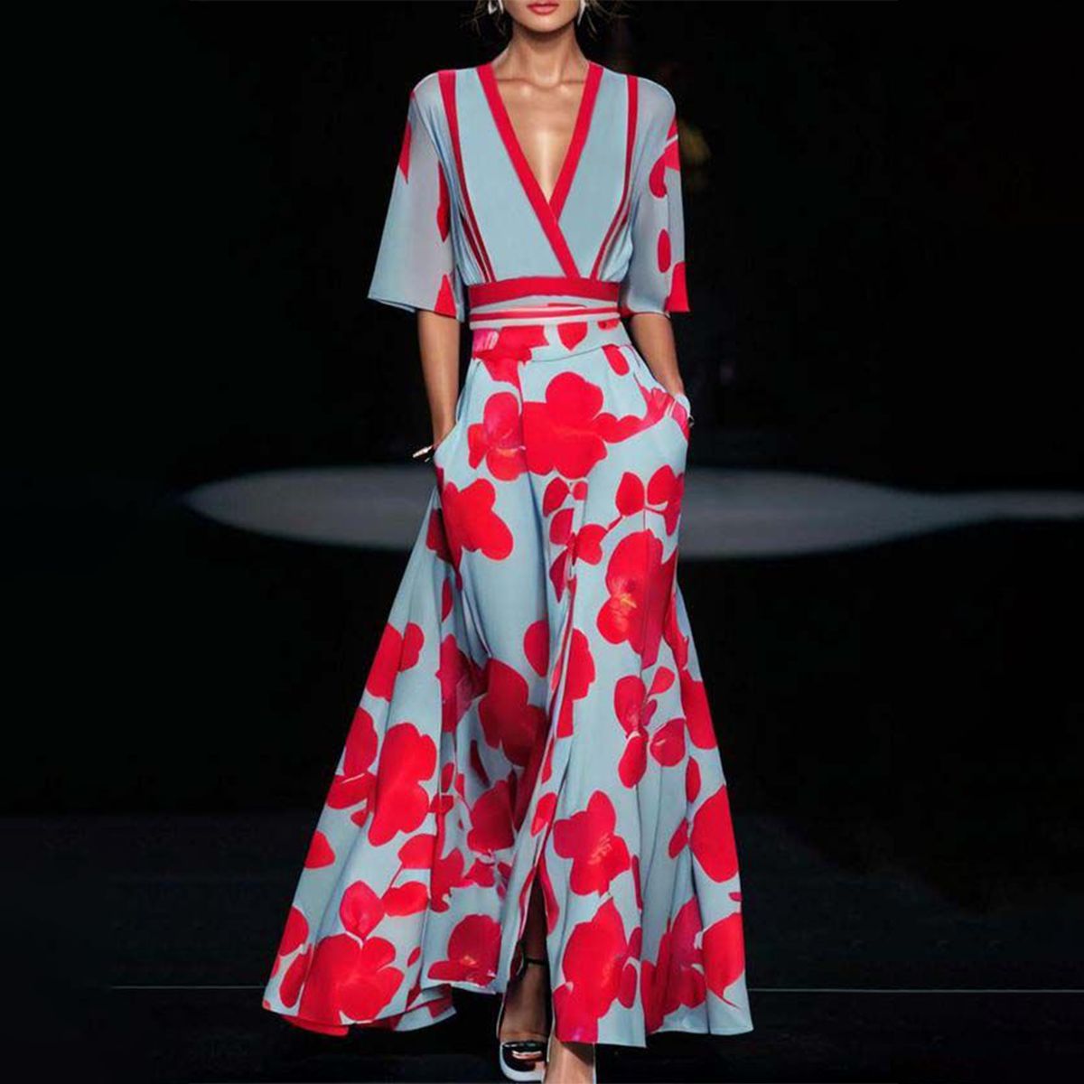 Variant image for Andrina | Elegantes Damenkleid für Hochzeitsgast und festliche Anlässe-1