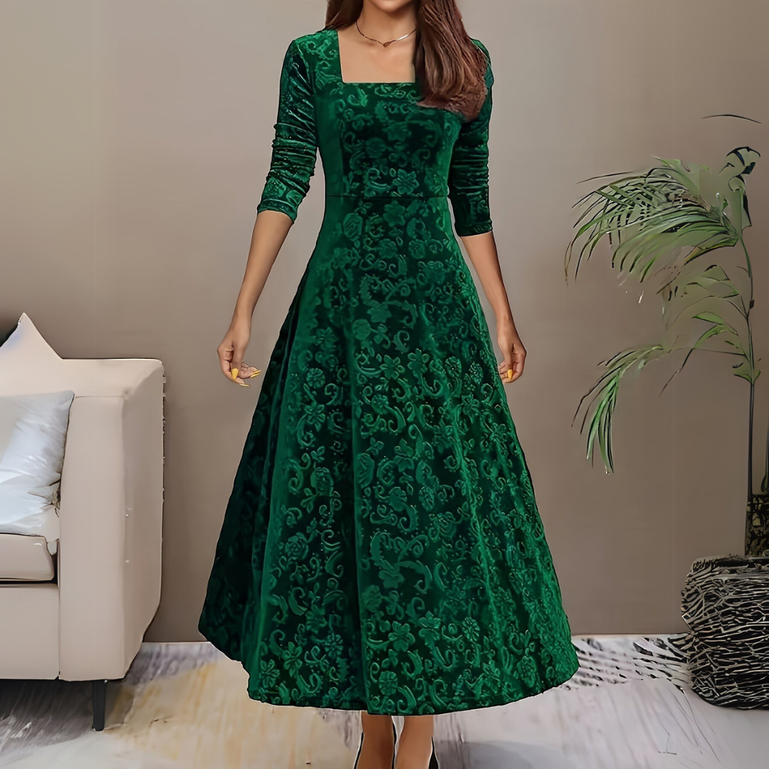Variant image for Beatrix | Festliches Kleid für Damen mit floralem Design-13