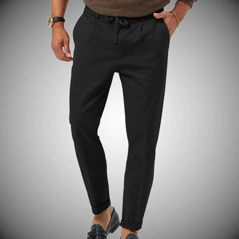 Variant image for Vicko | Slim-Fit Leinenhose Herren – Elegante Hose aus Leinen für verschiedene Anlässe-11