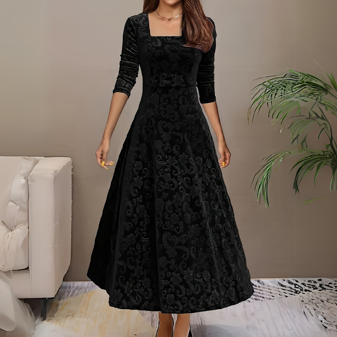 Variant image for Beatrix | Festliches Kleid für Damen mit floralem Design-25