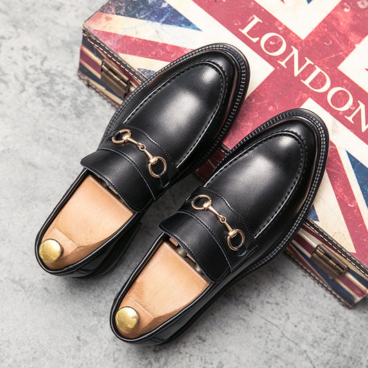 Luxuriöse Herren-Loafer aus Leder
