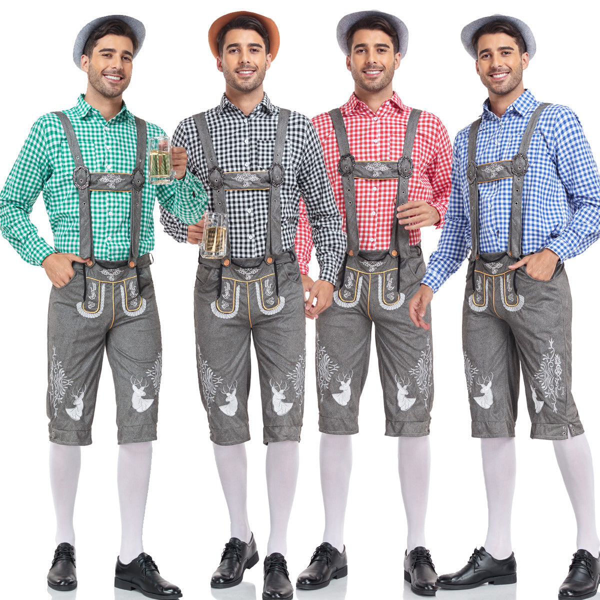 Traditionelles Oktoberfest Kostüm für Herren 1