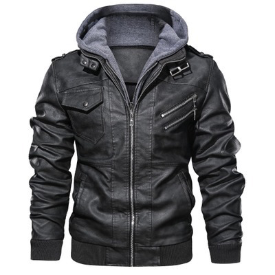 Rafika | Trendy Leather Jacket for Men