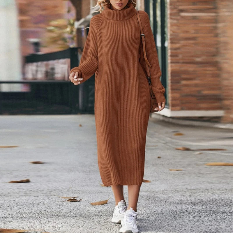 Variant image for Beatrix | Bequemes Strickkleid Damen aus Strick für jeden Anlass-5
