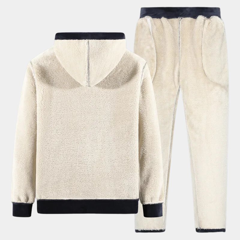 Max | Bequemer Trainingsanzug Herren mit Wendbarem Design und Kordelzug
