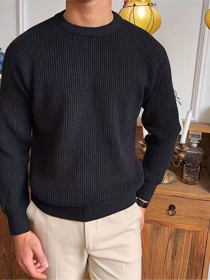 Wesley | Bequemer warmer Pullover für Männer