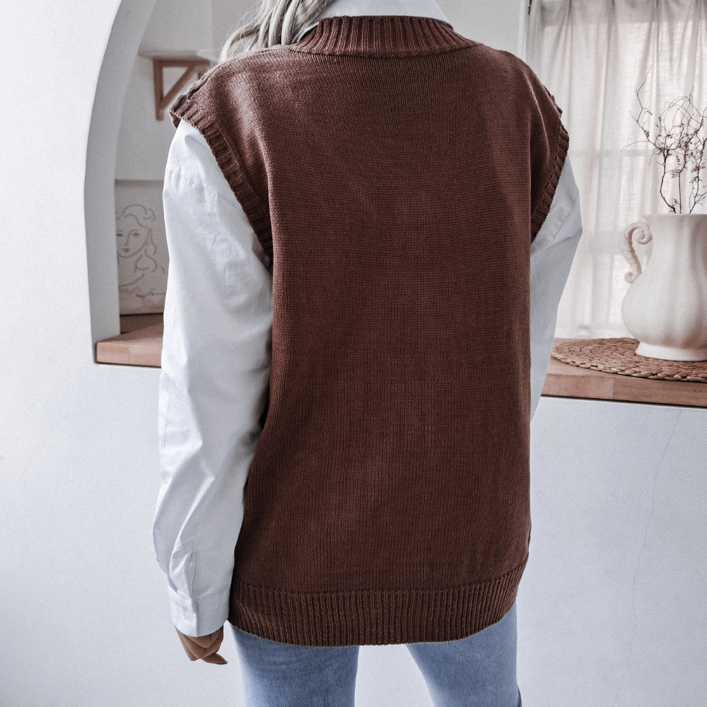 Vielseitige Pullover Damen ohne Ärmel