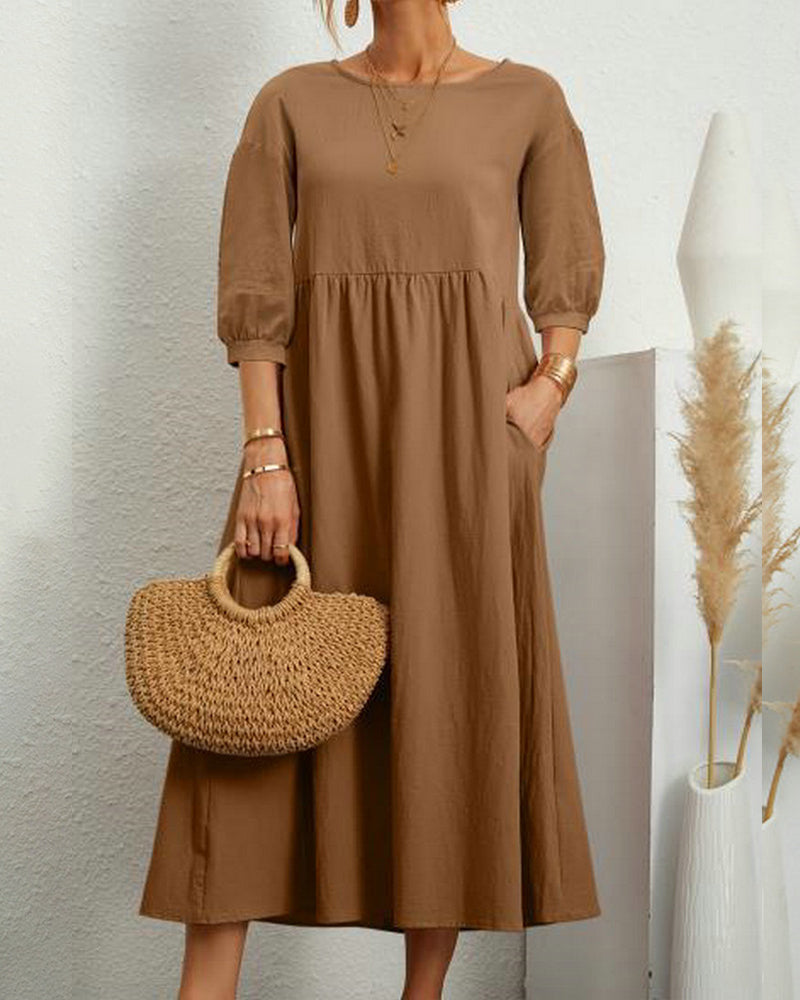 Variant image for Antonia | Festliches Midikleid für Damen, Elegantes Kleid für jeden Anlass-16